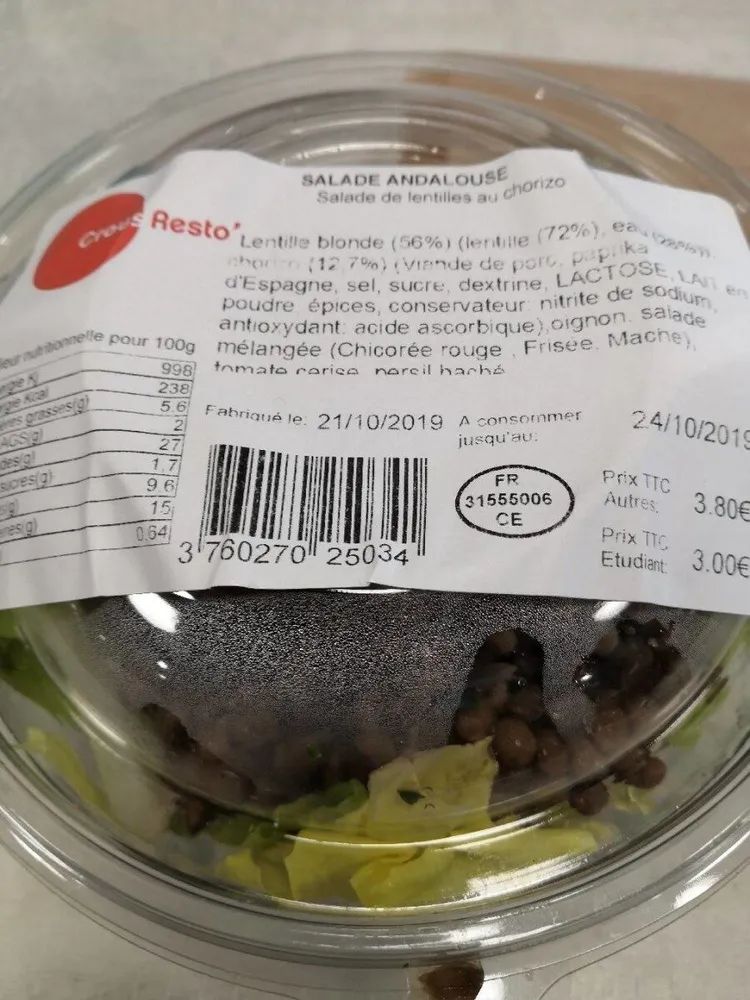 Salade andalouse