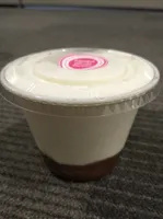 Coup fromage blanc marron