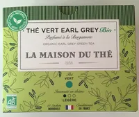 Thé vert earl grey
