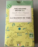 THÉ OOLONG DÉTOX BIO Citronnelle, Citron & Bergamote