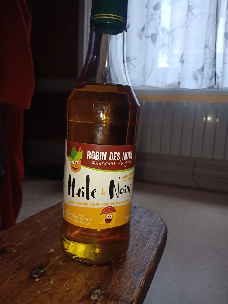 Huile de noix