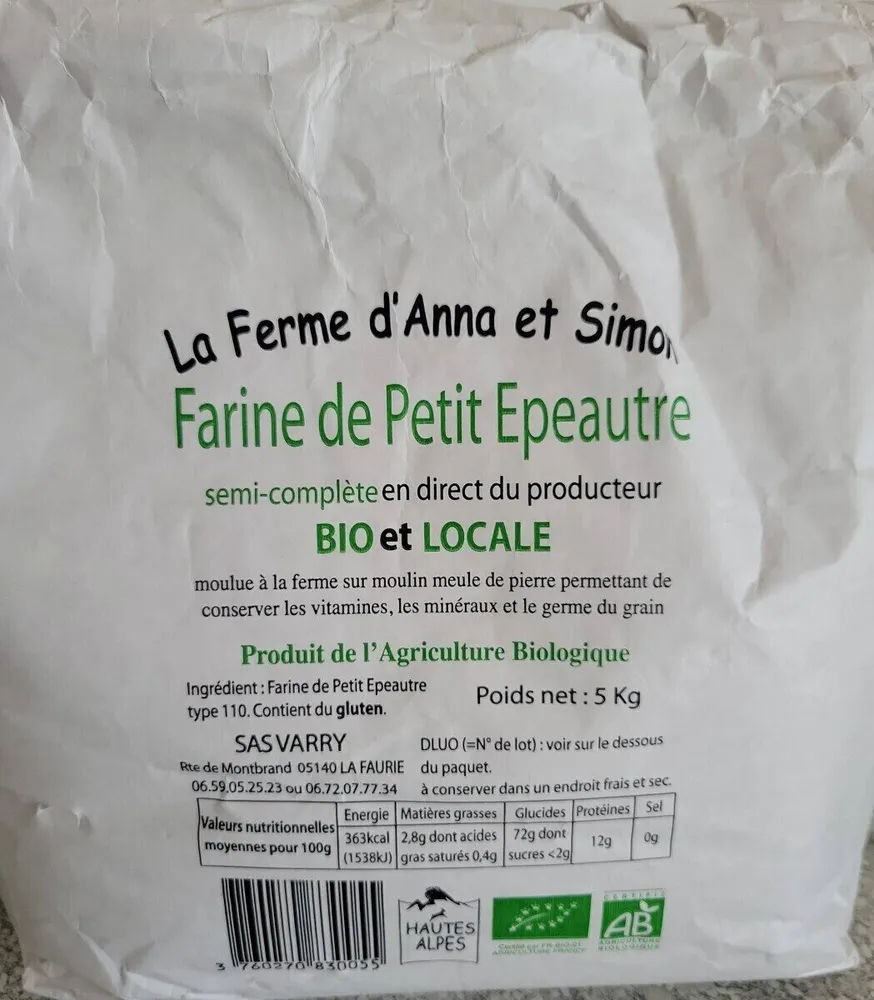Farine de Petit Épeautre