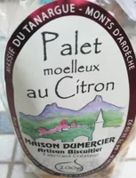 Palet moelleux au citron