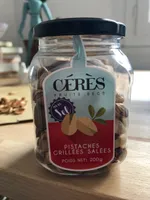 Cérès pistaches grillées salées