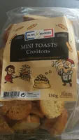 Mini toasts croûtons