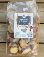 Mini toasts croûtons
