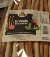 Gressins aux olives Italiens
