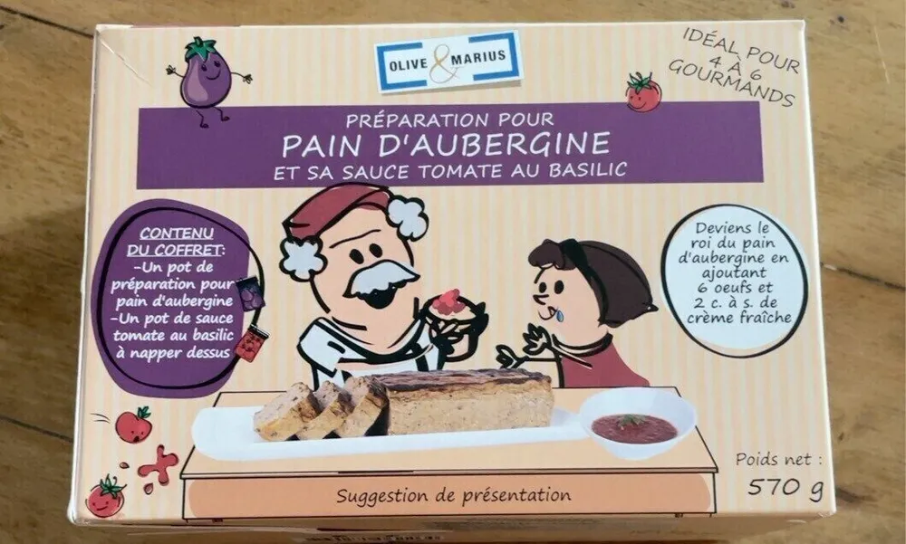 Pain d'aubergines
