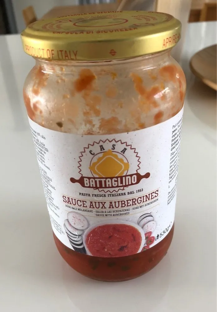 Sauce aux aubergines