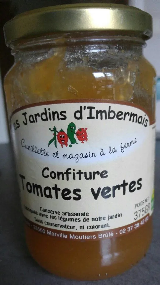 Confiture tomates vertes