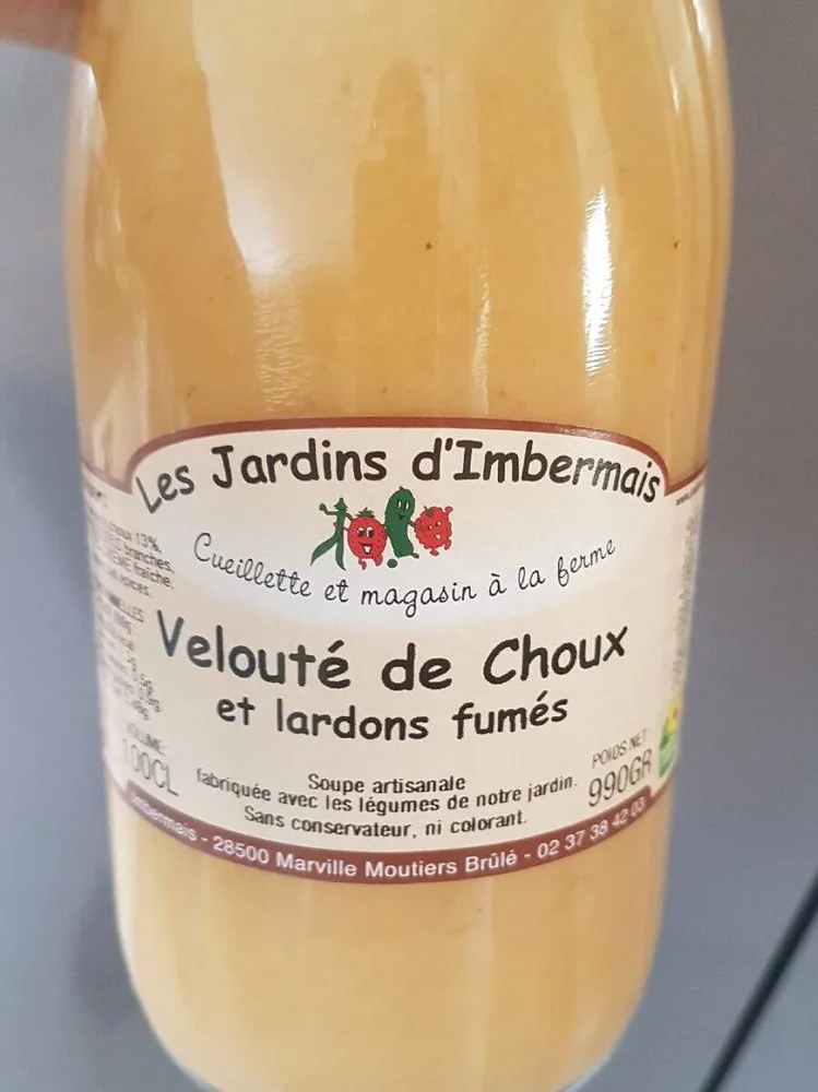 Velouté de Choux et lardons fumés