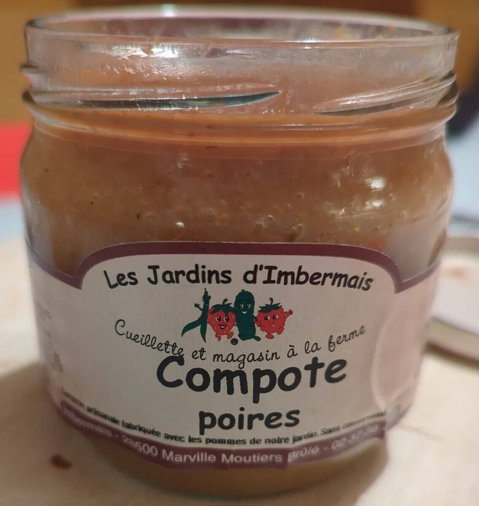 Compote poires