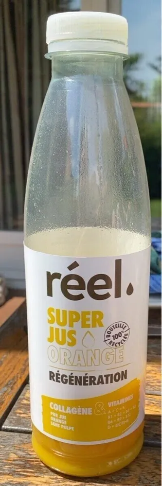 Super jus d’orange regeneration
