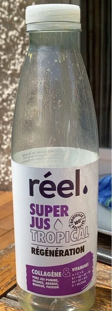 Super jus tropical regeneration
