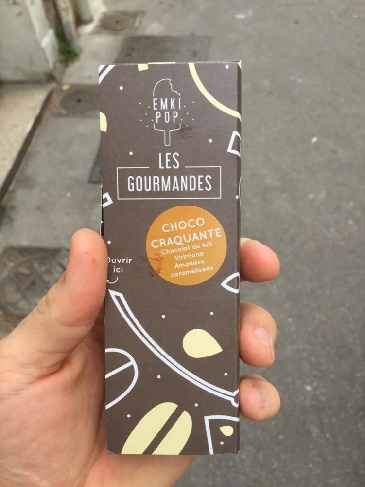 Glace Choco craquante