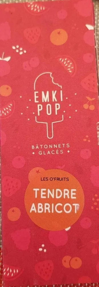 Emki Pop Tendre Abricot
