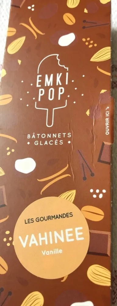 Bâtonnet glacé vanille