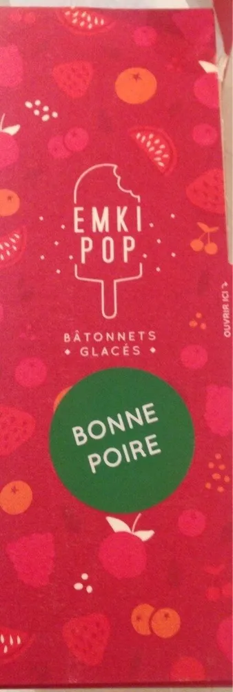 batonnets glacés