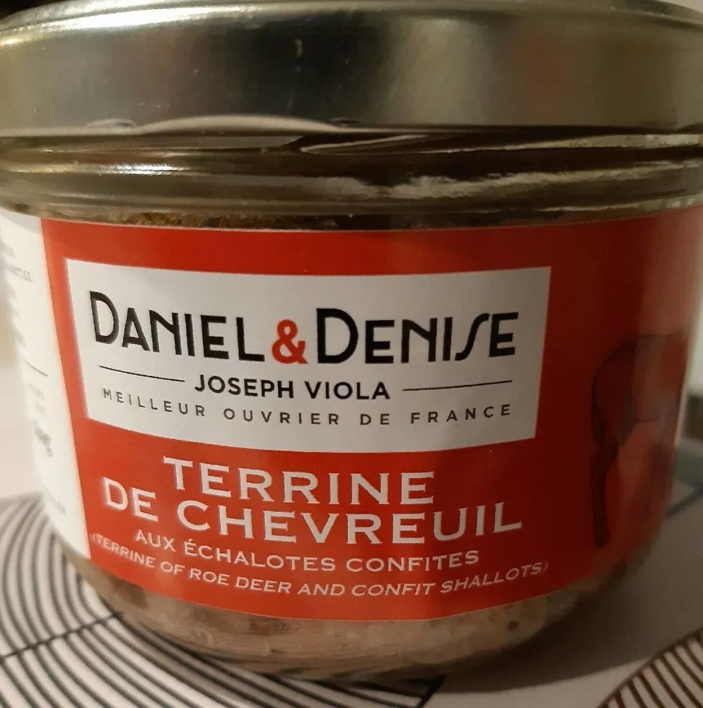 Terrines de chevreuil