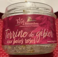 Terrine de Gibier aux baies roses