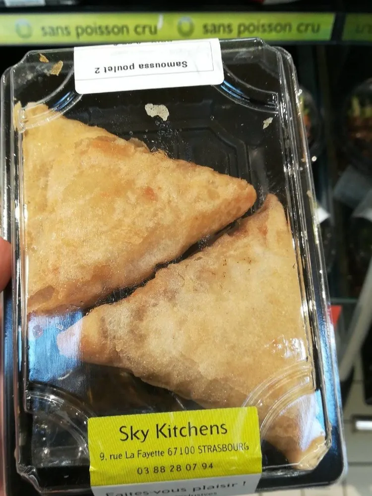 Samoussa poulet
