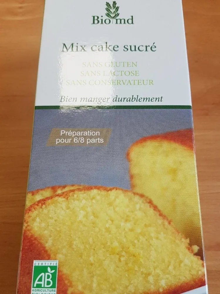 Mix cake sucré