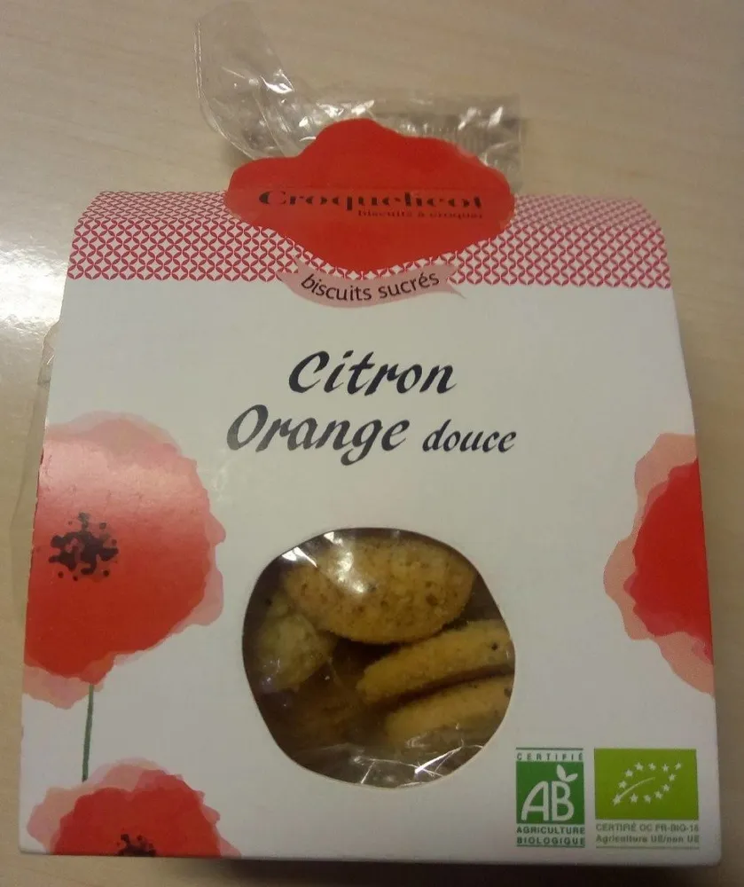 Biscuit Citron orange douce