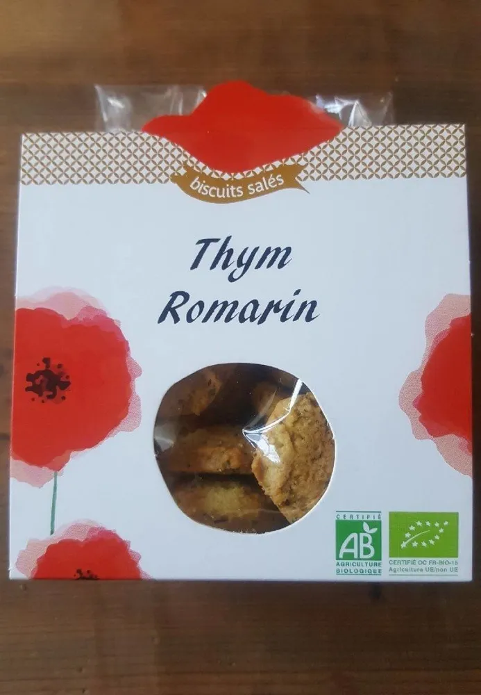 Biscuits Thym Romarin