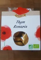 Biscuits Thym Romarin