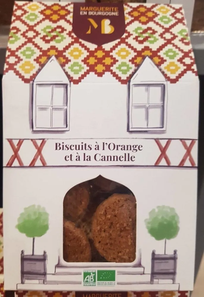 Biscuit à l'orange et cannelle