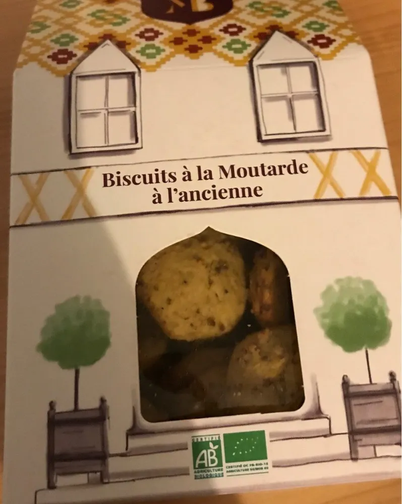 Biscuit a la moutarde a l'ancienne