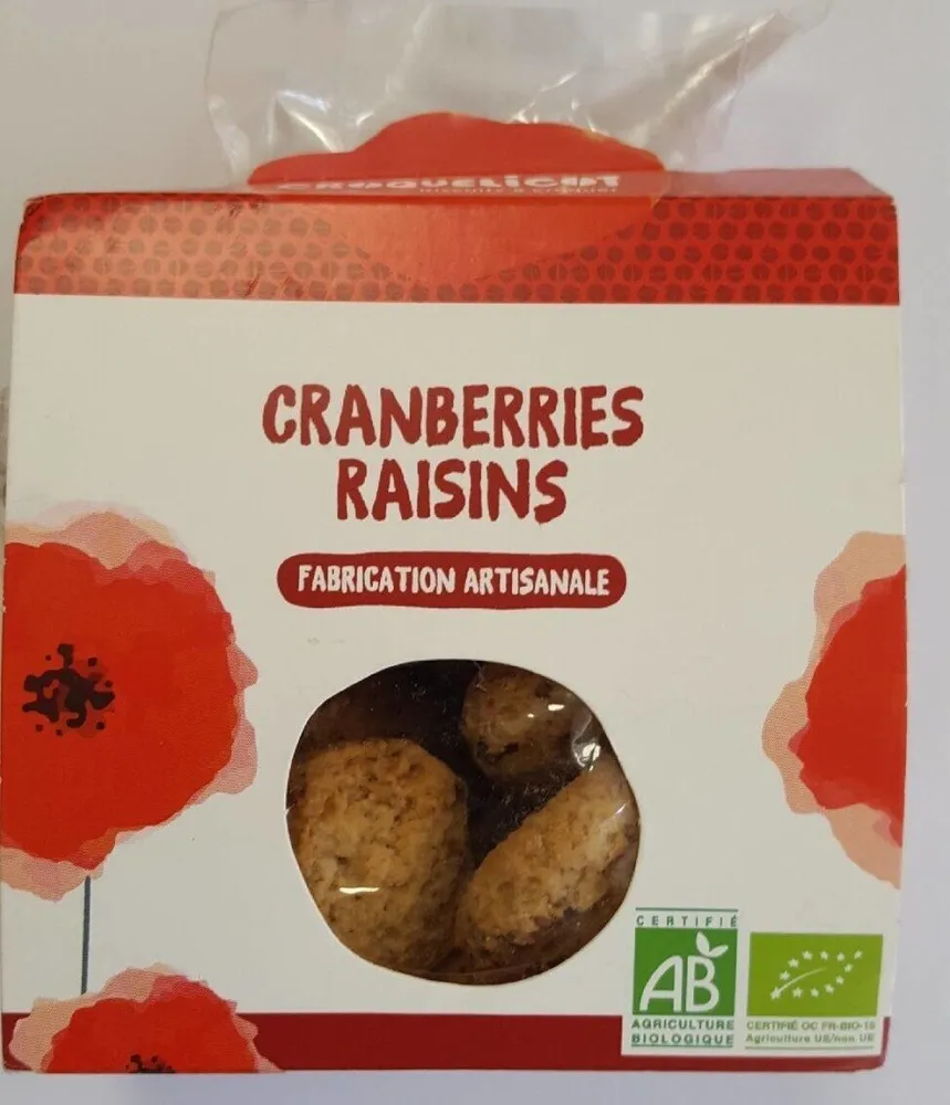 Biscuits Cranberries Raisins