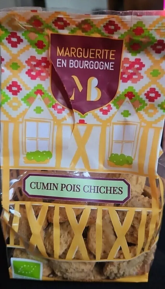 Biscuit cumin pois chiches