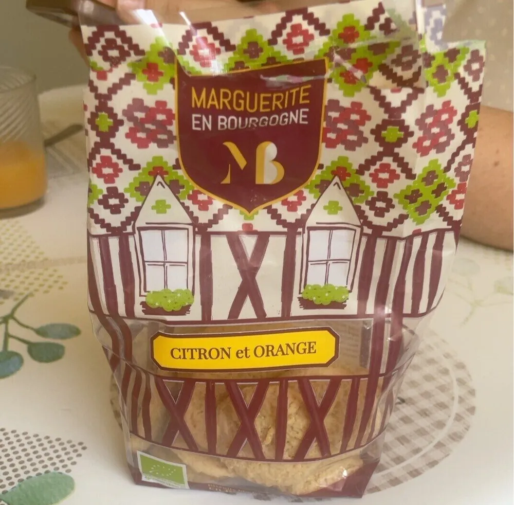 Biscuits bio Citron et Orange douce