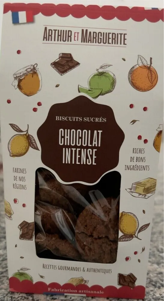 BISCUITS SUCRÉS CHOCOLAT INTENSE