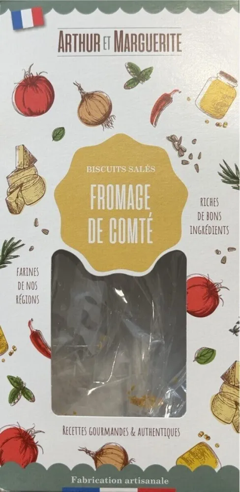 BISCUITS SALÉS FROMAGE DE COMTÉ