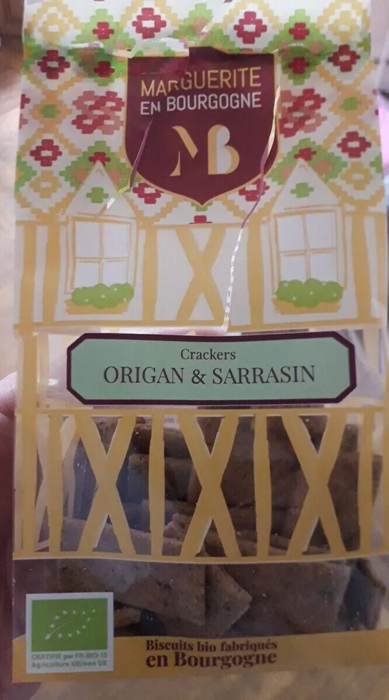 Crackers origan et sarrazin