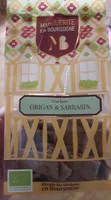 Crackers origan et sarrazin