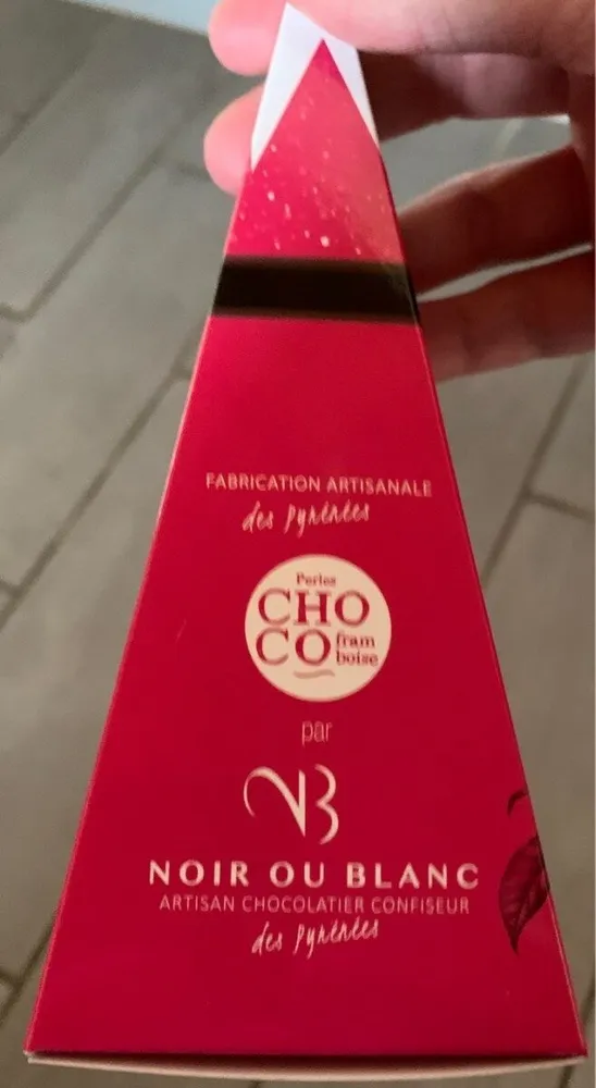 Perles choco framboise