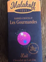 Barres chocolat au lait
