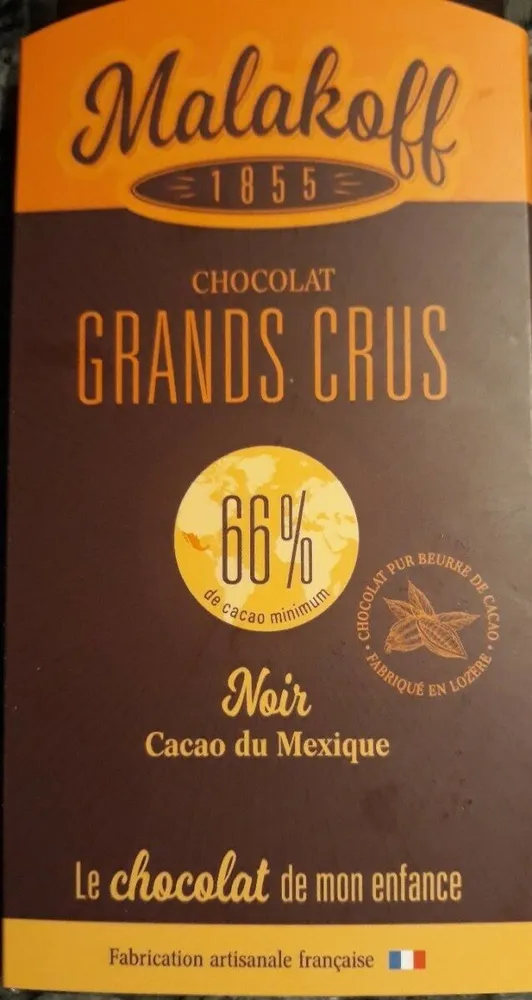 Chocolat noir 66%