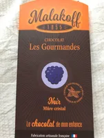 Chocolat noir Mure cristal