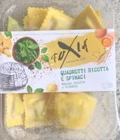 Quadrotti ricotta e spinaci