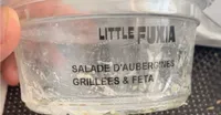 Salade aubergines grillees feta grenade