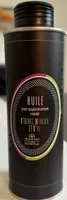 Huile pour assaisonnement extrait d’olive de basilic et d’ail