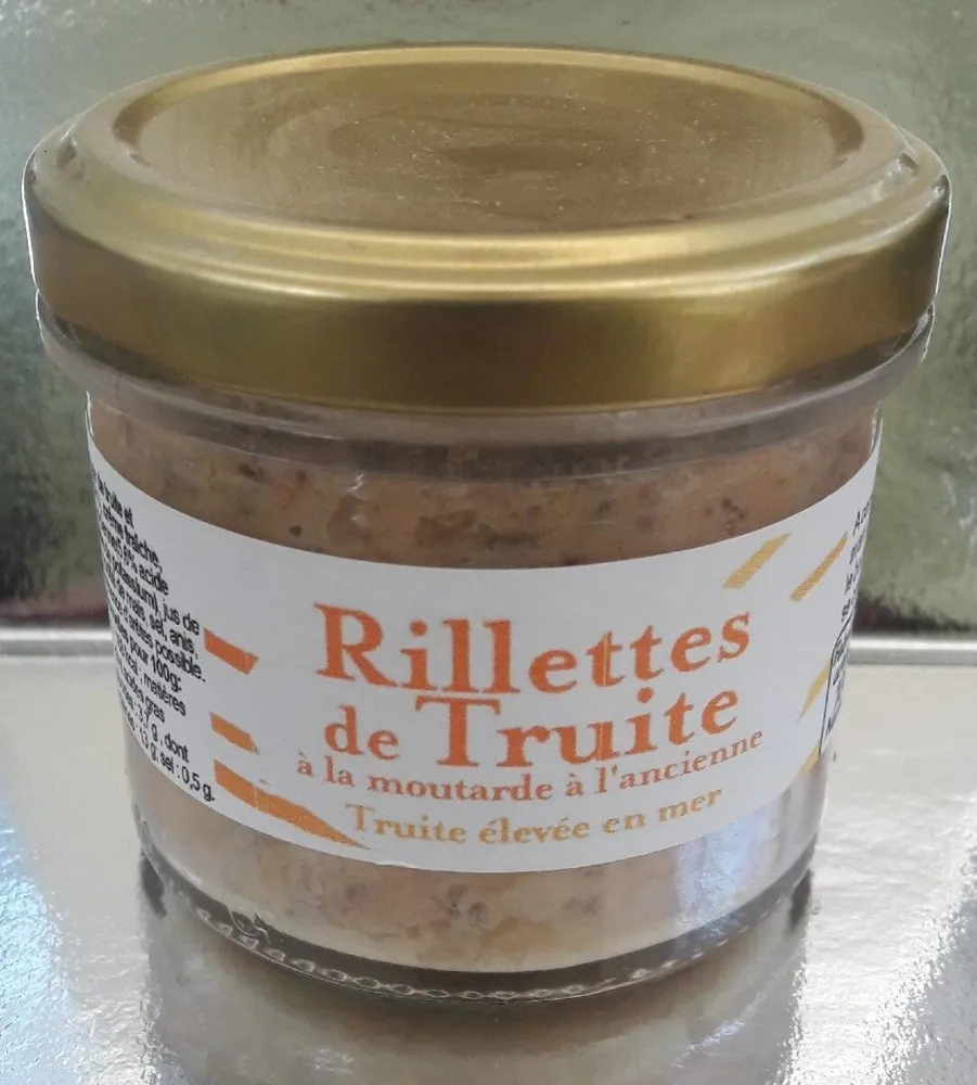 Rillettes de truite à la moutarde à l'ancienne