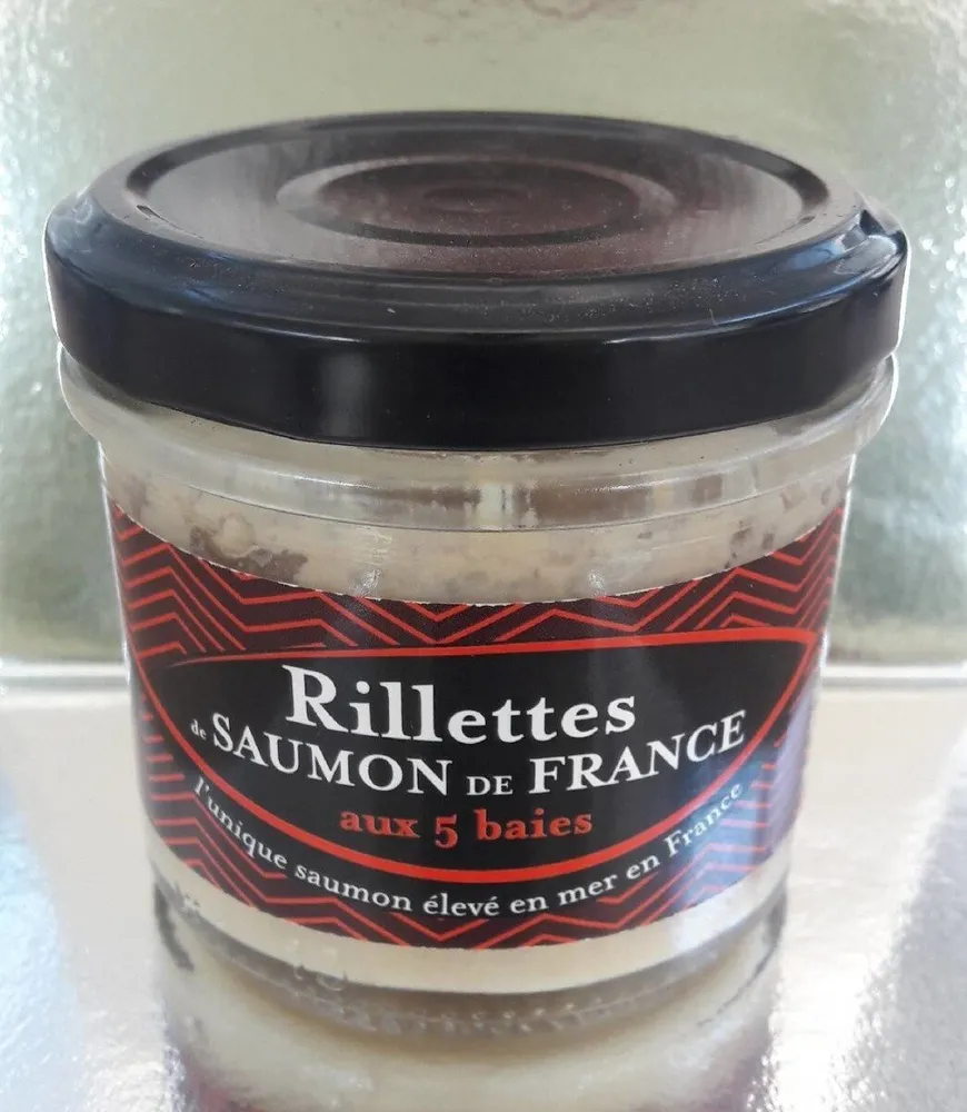 Rillettes de Saumon de France - aux 5 baies