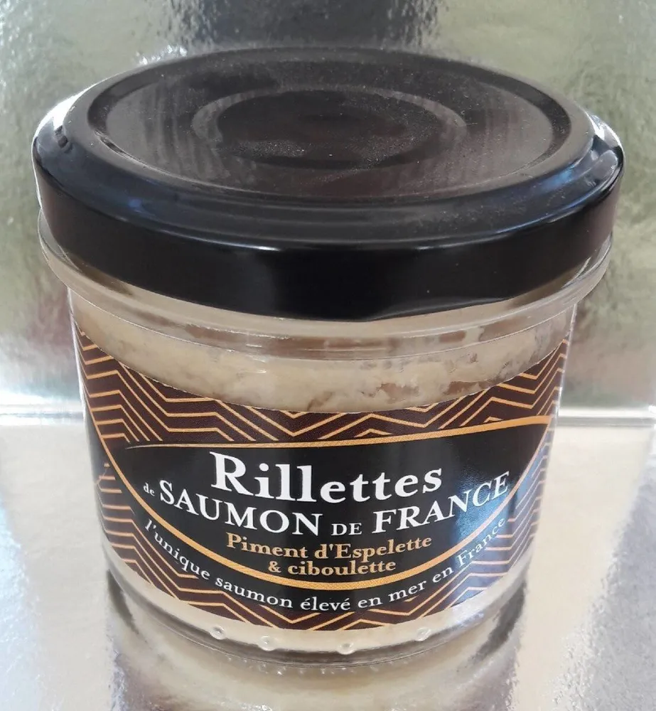 Rillettes de Saumon de France - Piment d'Espelette & ciboulette