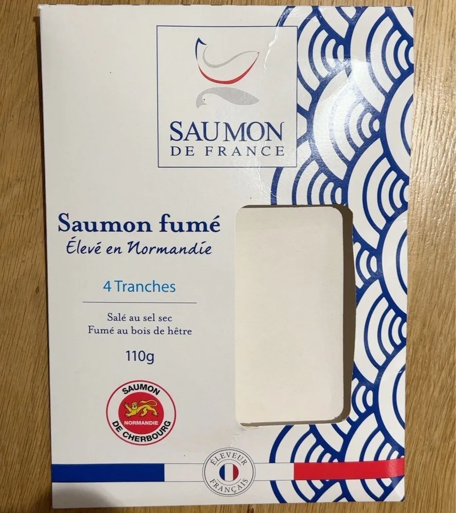 Saumon de cherbourg fumé
