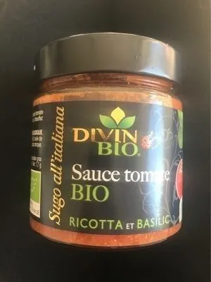 Sauce tomate divin bio